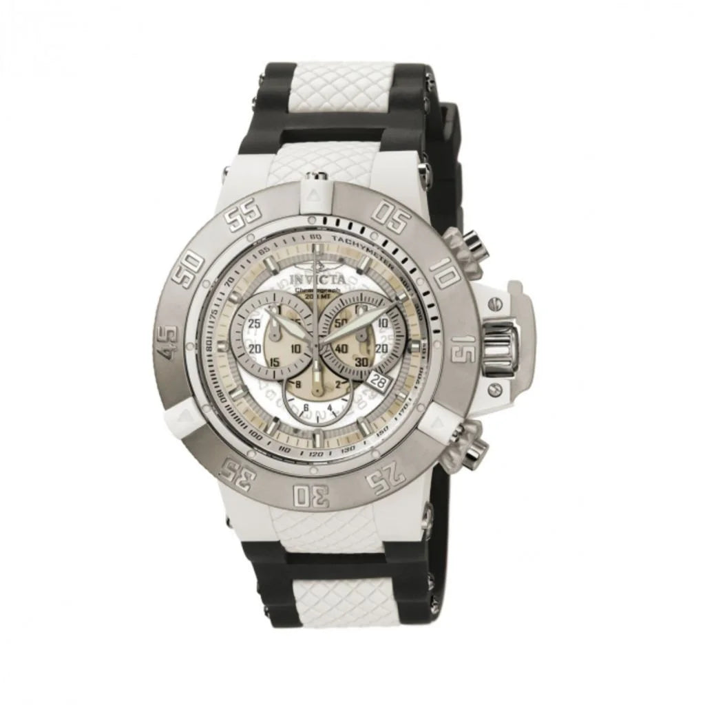 0924 50Mm Subaqua Noma III Quartz Chronograph Tachymeter Date Mens Watch