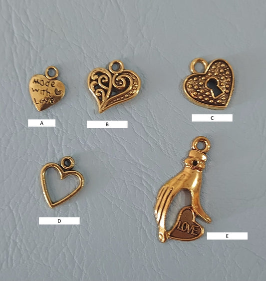 Charms de Corazones