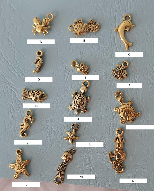 Charms "Under the Sea"
