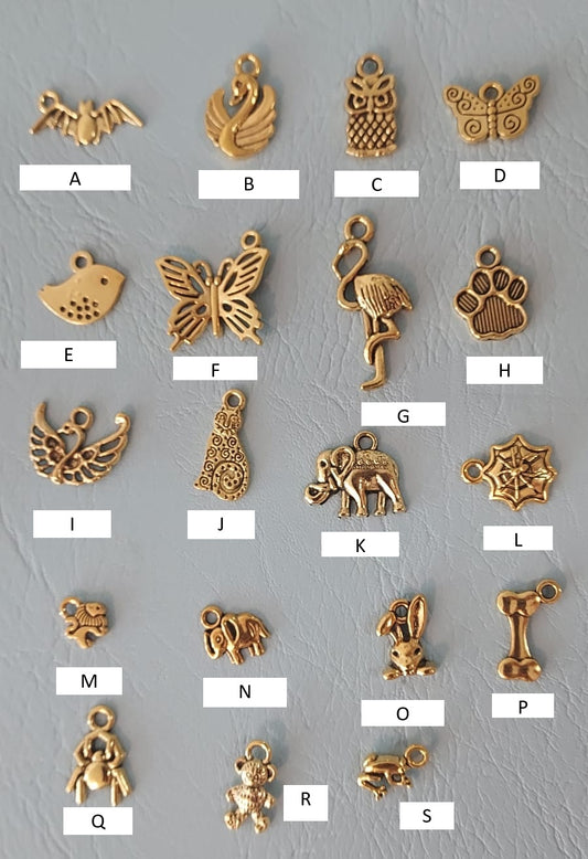 Charms (Dijes) de Aves Mixtas