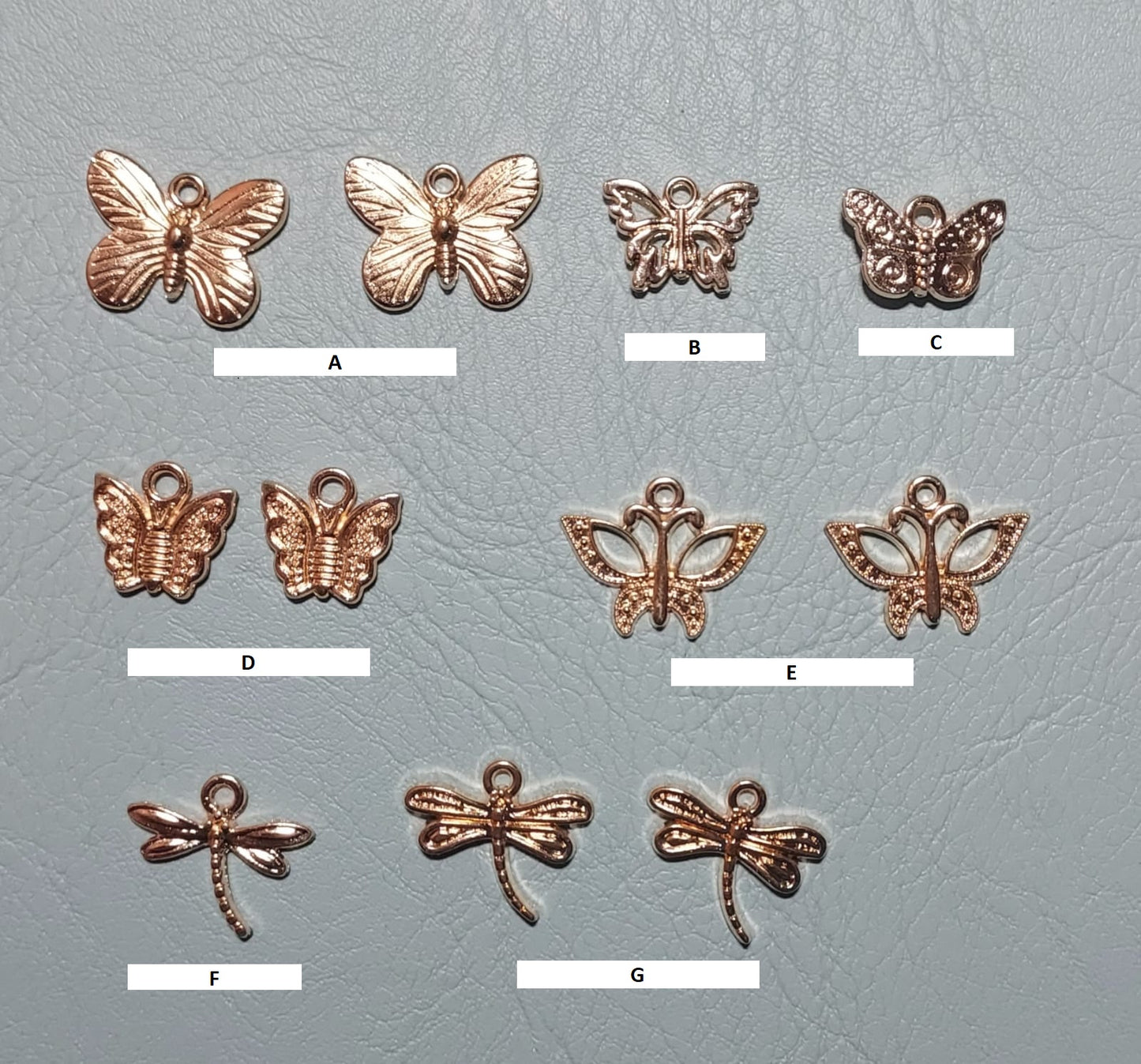 🦋🐾 Charms de Mariposas