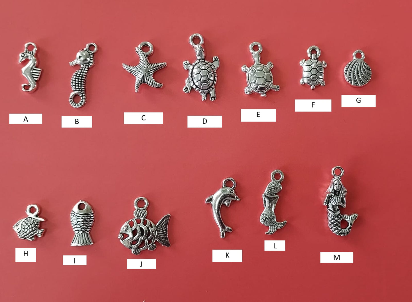 Charms "Under the Sea"