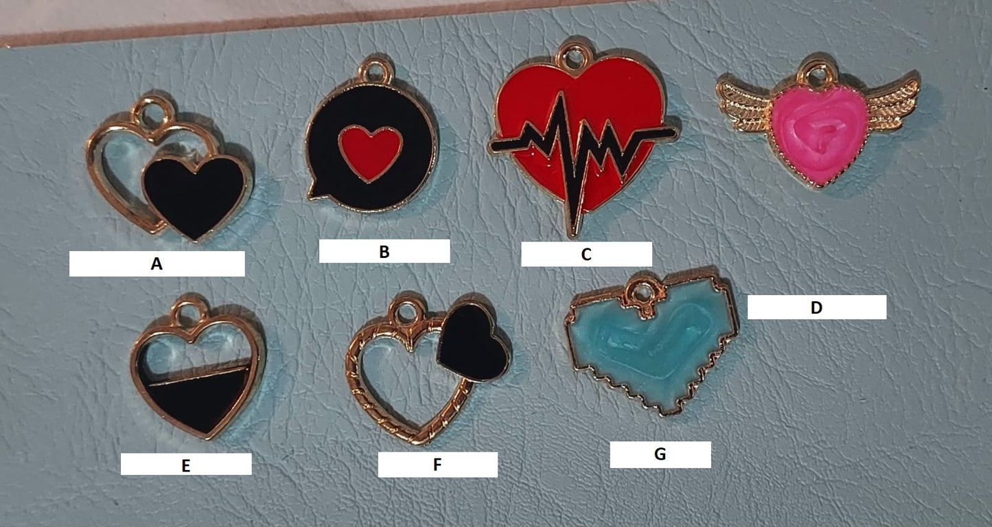Charms de Corazones