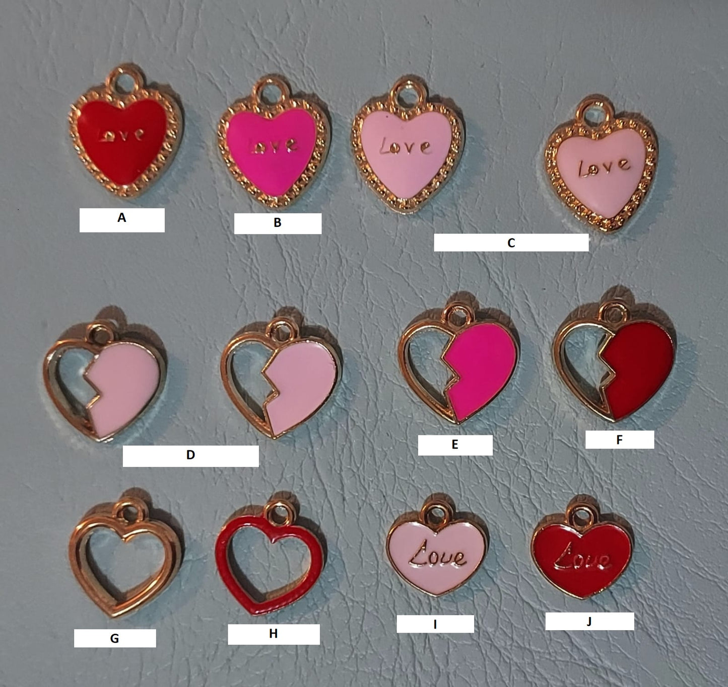 Charms de Corazones