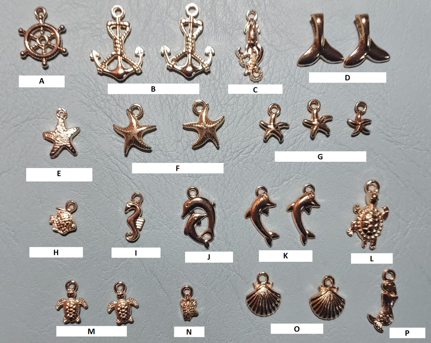 Charms "Under the Sea"
