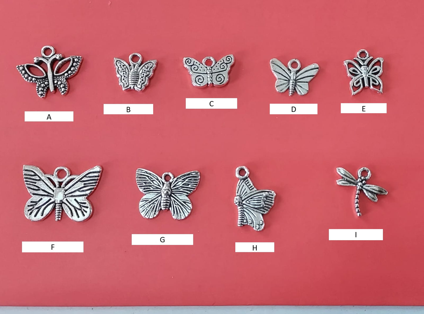 🦋🐾 Charms de Mariposas