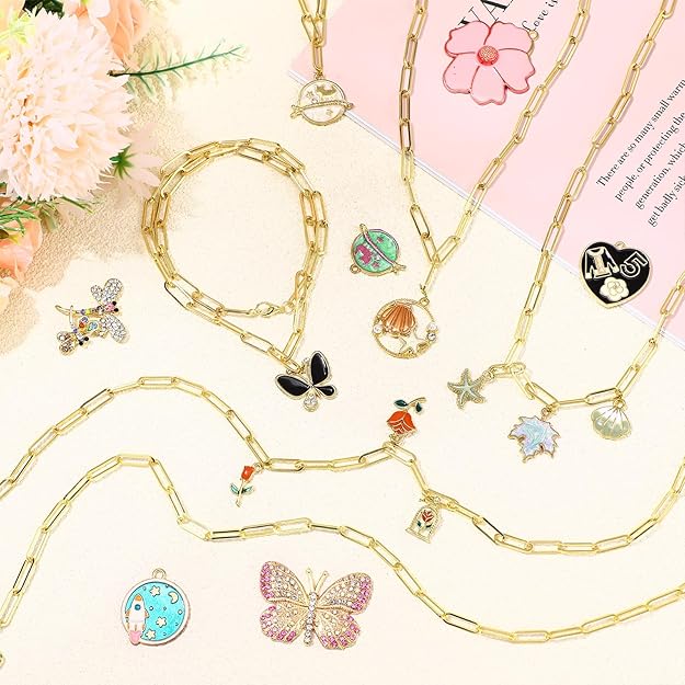 Pulseras para Charms (Dorado y plata)