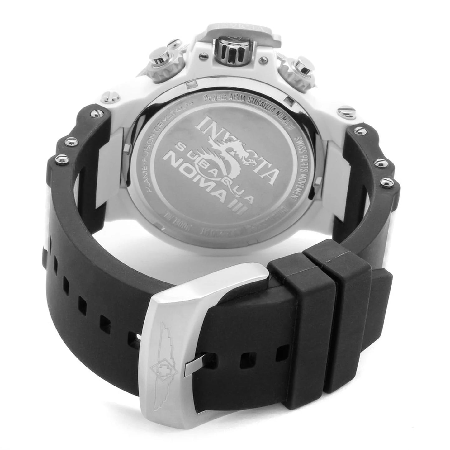 0924 50Mm Subaqua Noma III Quartz Chronograph Tachymeter Date Mens Watch